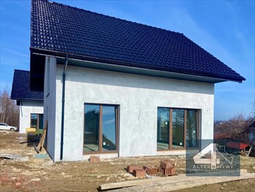 Nowoczesny dom z ogródkiem w Gorzkowie, stan deweloperski dom Gorzków