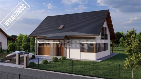 Polecam nowoczesny dom 152 m² z garażem i tarasem w Małopolsce dom Grębocin