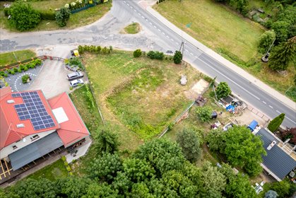 Działka budowlana 847 m² z WZ, dom, ogród, Antoniew działka Antoniewo