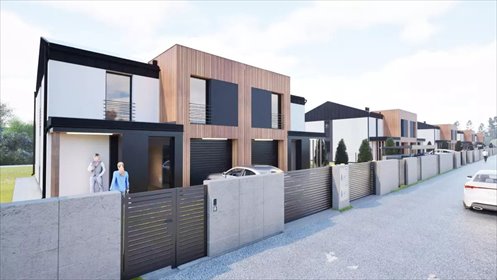 Dom bliźniak z solarami, 134,97 m2, garaż, ogród dom Elizówka