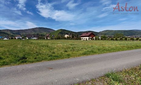 Działka 2000 m² z widokiem na Skrzyczne, płaska i gotowa działka Lipowa