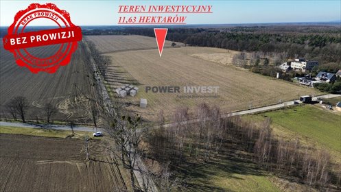 Działka przemysłowa 11,63 ha z MPZP, zapraszam działka Bojszów