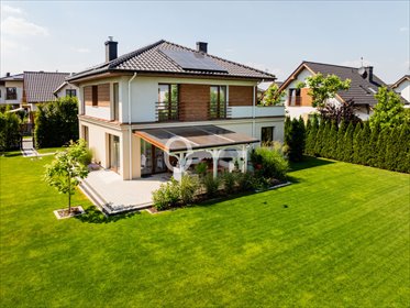 Polecam ekologiczny dom 187,65 m² z dużym ogrodem w Lesznowoli dom Lesznowola