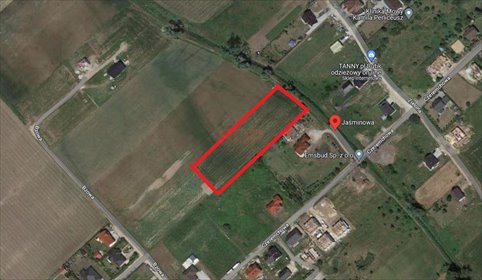 Do sprzedania działka 3818 m² w Siechnicach z pełnym uzbrojeniem działka Siechnice, Jaśminowa