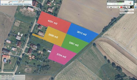 Malownicza działka 14 228 m² pod zabudowę w Podole Małe działka Podole Małe, Długa