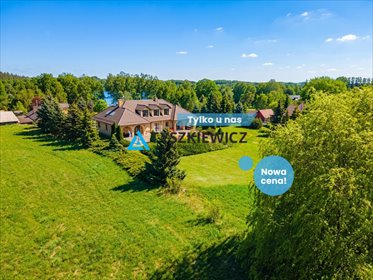Ekskluzywna rezydencja nad jeziorem Gubisz – 2 domy, 2 ha dom Mądrzechowo, Lobeliowa