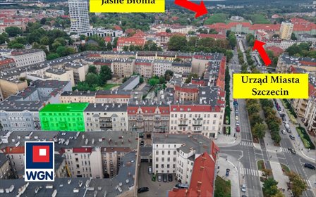 Mieszkanie 99 m² z lokalem usługowym w centrum Szczecina zapraszam mieszkanie Szczecin, Centrum, Mazurska