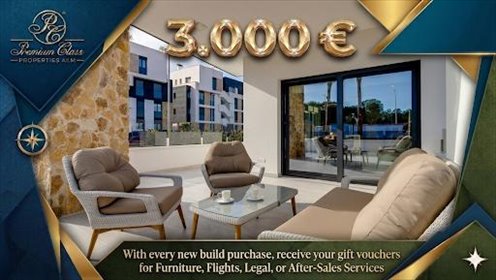 Zapraszam do obejrzenia nowoczesnych 2-pokojowych apartamentów z bonusem 3000 € mieszkanie La Siesta, La Siesta