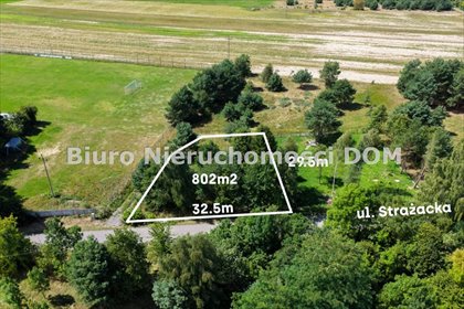 działka na sprzedaż 800m2 działka Krasice