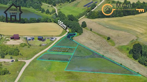 działka na sprzedaż 1024m2 działka Połęczyno