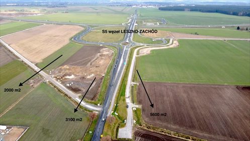 Działka przemysłowo-handlowa pod dzierżawę Leszno 2 000m2 Foto 5
