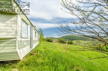 Sprzedam malowniczą działkę z panoramicznym widokiem na Beskid Niski działka Ropa