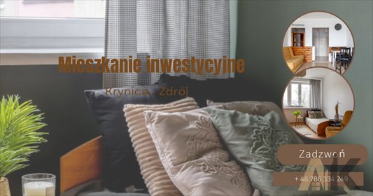 mieszkanie na sprzedaż 28m2 mieszkanie Krynica-Zdrój, Tysiąclecia
