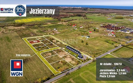 działka na sprzedaż 790m2 działka Jezierzany, Nadmorska