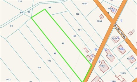Działka 5416 m² w Krzyszkowie, media przy granicy - polecam! działka Krzyszkowo