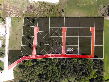 działka na sprzedaż 1000m2 działka Dobrzewino, Wiklinowa