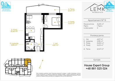 mieszkanie na sprzedaż 42m2 mieszkanie Krynica-Zdrój