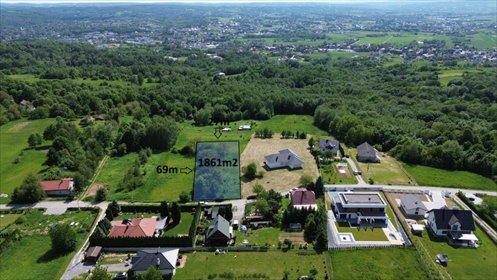 Zapraszam do zakupu działki 18,61 arów z widokami i blisko lasu działka Rzeszów, Rodzinna