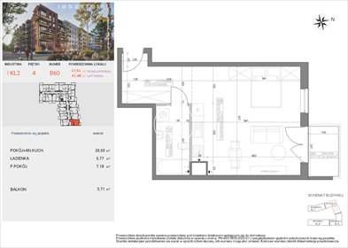 mieszkanie na sprzedaż 41m2 mieszkanie Bydgoszcz, Bocianowo, Pomorska