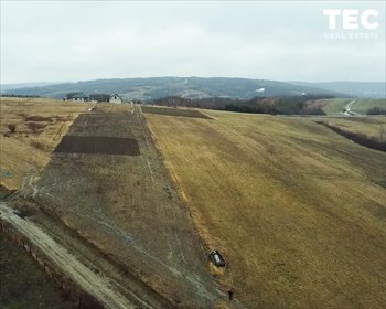 Działka pod dom z widokiem, media, 70 tys. zł działka Pruchnik