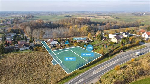 Działka z MPZP pod dom i firmę, Rakowiec 1501 m2 działka Rakowiec