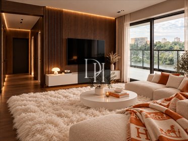 Polecam przestronny apartament 60 m² z tarasem nad Odrą mieszkanie Szczecin, Centrum, Bulwar Elbląski