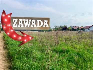 Działka budowlana 1372 m2 z pełną infrastrukturą - Zawada działka Zawada