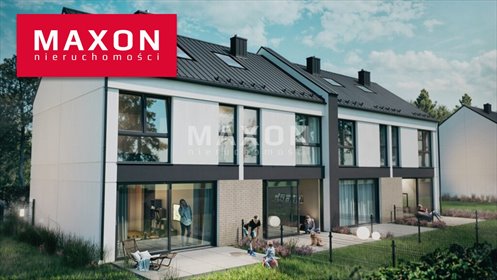 Nowoczesny segment 76 m² w Zielonej Dąbrowie (Łomianki) dom Dąbrowa