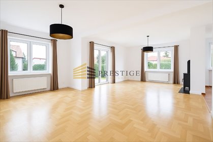 Połówka bliźniaka 7 pokoi - Wilanów Powsinek z garażem dom Warszawa, Wilanów, Powsinek, Uprawna