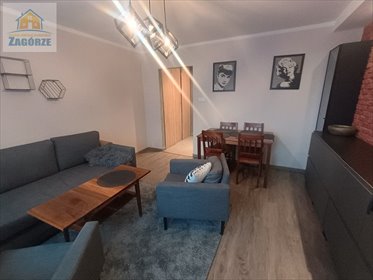 Przytulne 2-pokojowe mieszkanie z balkonem, pełne wyposażenie mieszkanie Dąbrowa Górnicza, Gołonóg, Kasprzaka