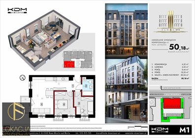 mieszkanie na sprzedaż 50m2 mieszkanie Kalisz, Złota