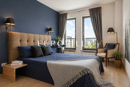 Przestronny 160 m² apartament z tarasem i widokiem na zieleń mieszkanie Warszawa, Wilanów, Sarmacka