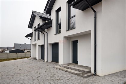 Nowoczesny dom bliźniak 147 m² w Myszkowie - zapraszam dom Myszków, Zielona