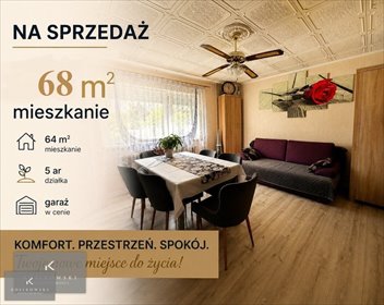 mieszkanie na sprzedaż 68m2 mieszkanie Domaszowice