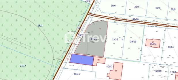 działka na sprzedaż 1062m2 działka Jankowo Gdańskie, Błękitna