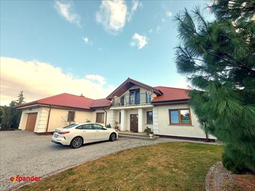 Nowoczesny dom 246m2 z ogrodem i garażem w Dziennicach dom Dziennice