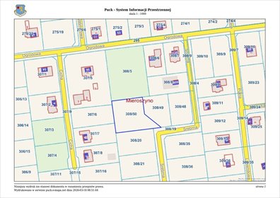 działka na sprzedaż 1248m2 działka Mieroszyno