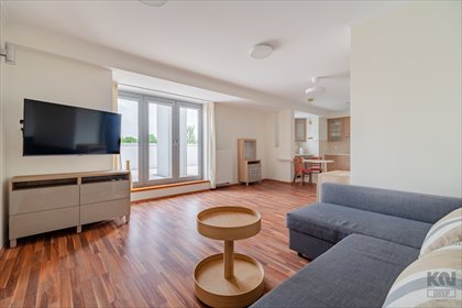 Wynajmę studio z tarasem 42 m² w centrum Łodzi mieszkanie Łódź, Śródmieście, Tymienieckiego