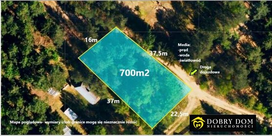 Działka rekreacyjna 700 m² z fundamentami - polecam! działka Baliki