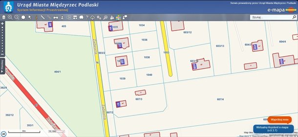 działka na sprzedaż 884m2 działka Międzyrzec Podlaski, Zadworna