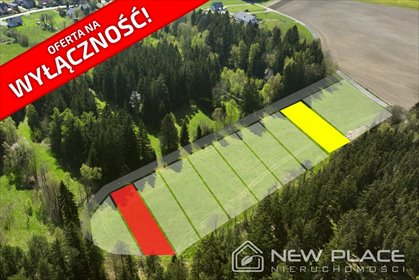 działka na sprzedaż 1004m2 działka Złotno