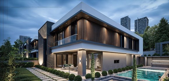 Nowoczesna Wille 7 pokoi z ogrodem i widokiem dom Taşpınar, Taşpınar, Gölbaşı, Ankara