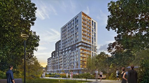 Nowoczesne 4-pokojowe mieszkanie z balkonem i widokiem mieszkanie Katowice, Koszutka, Katowicka