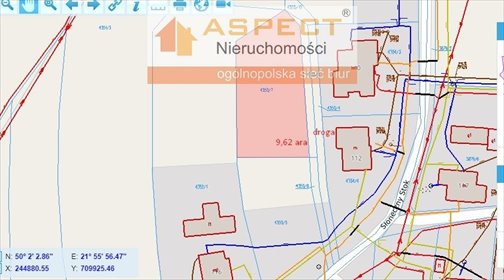 działka na sprzedaż 962m2 działka Rzeszów