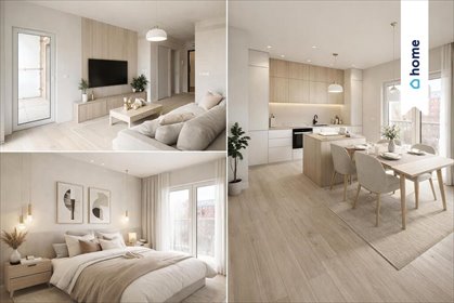 Do sprzedania nowoczesne 44 m² mieszkanie na Naramowicach mieszkanie Poznań, Naramowice, Naramowice, Bielicowa