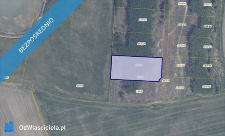 działka na sprzedaż 3710m2 działka Bielkówko