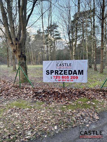 działka na sprzedaż 520m2 działka Rozewie