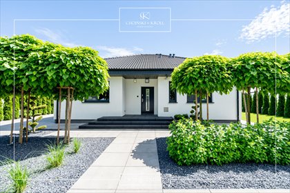 Dom wolnostojący 104,6 m² z ogrodem i wiatą - nowoczesny, energooszczędny dom Siekierki Małe, Polna