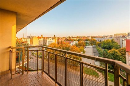 Widok na panoramę, duży balkon, możliwość 3 pokoi - polecam! mieszkanie Wrocław, Krzyki, Huby, Hubska