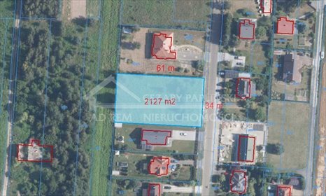 działka na sprzedaż 2127m2 działka Wola Niemiecka, Wola Niemiecka